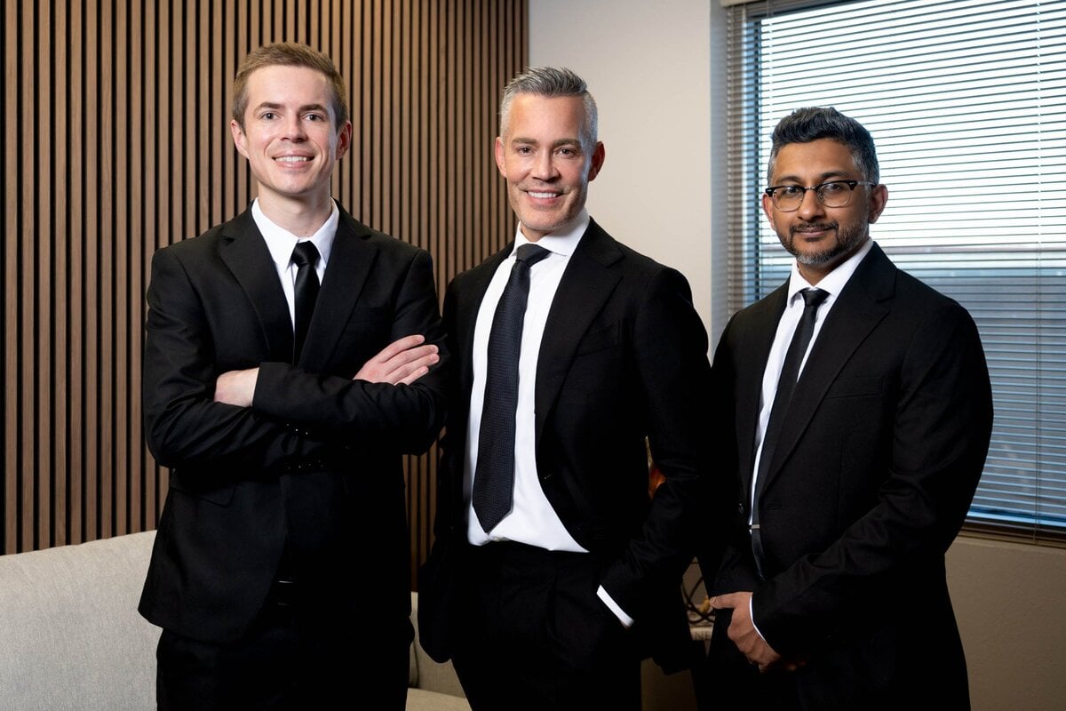 Parker Medical physicians Dr. Tyler George MD, Dr. Ryon Parker MD MBA, and Dr. James Broadbent DO